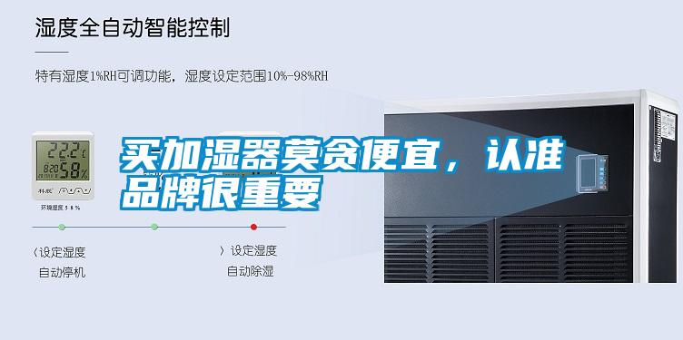 买加湿器莫贪便宜，认准品牌很重要