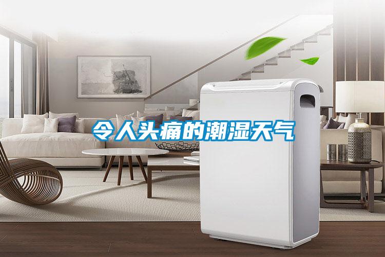 令人头痛的潮湿天气