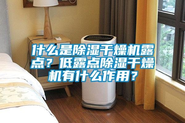 什么是除湿干燥机露点？低露点除湿干燥机有什么作用？