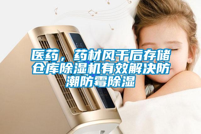 医药，药材风干后存储仓库除湿机有效解决防潮防霉除湿