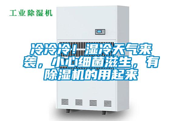 冷冷冷！湿冷天气来袭，小心细菌滋生，有除湿机的用起来