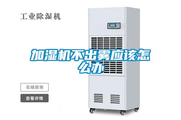 加湿机不出雾应该怎么办