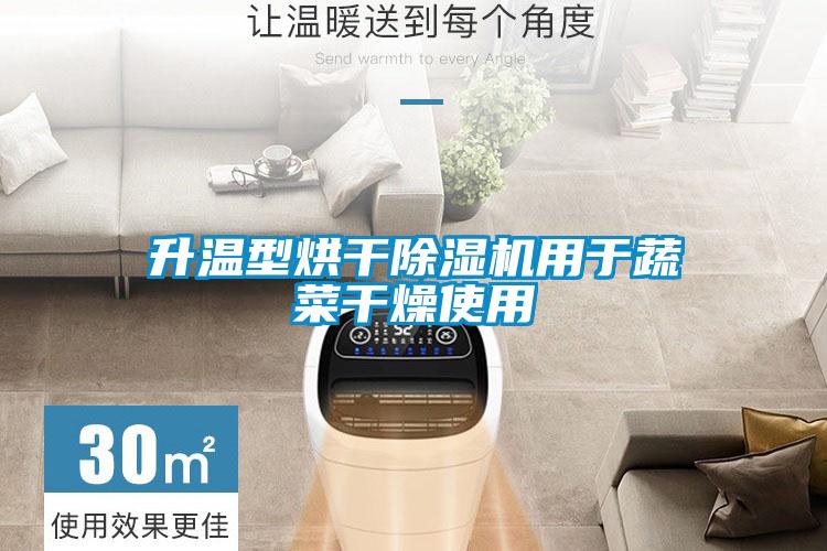 升温型烘干除湿机用于蔬菜干燥使用