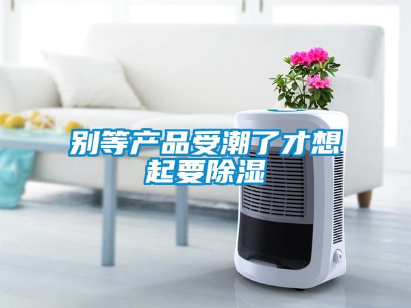 别等产品受潮了才想起要除湿
