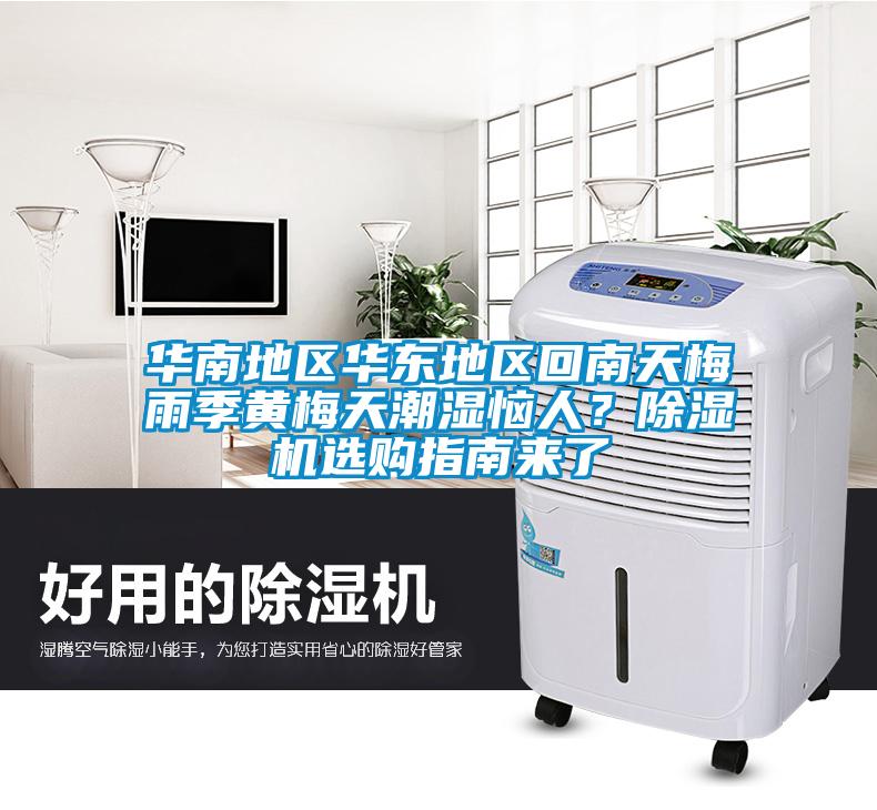华南地区华东地区回南天梅雨季黄梅天潮湿恼人？除湿机选购指南来了