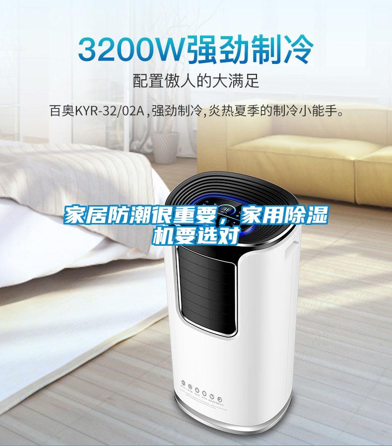 家居防潮很重要，家用除湿机要选对