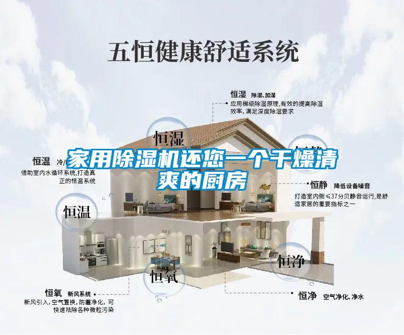 家用除湿机还您一个干燥清爽的厨房