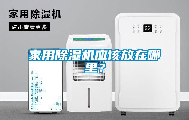 家用除湿机应该放在哪里？