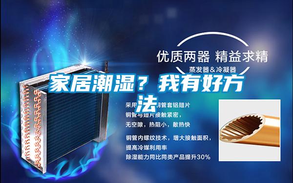 家居潮湿？我有好方法