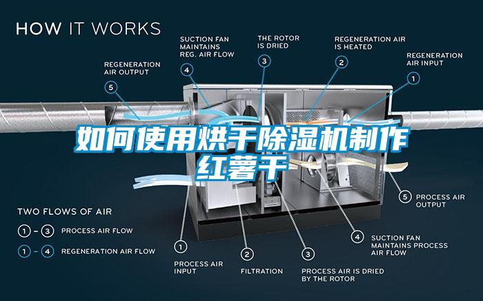 如何使用烘干除湿机制作红薯干
