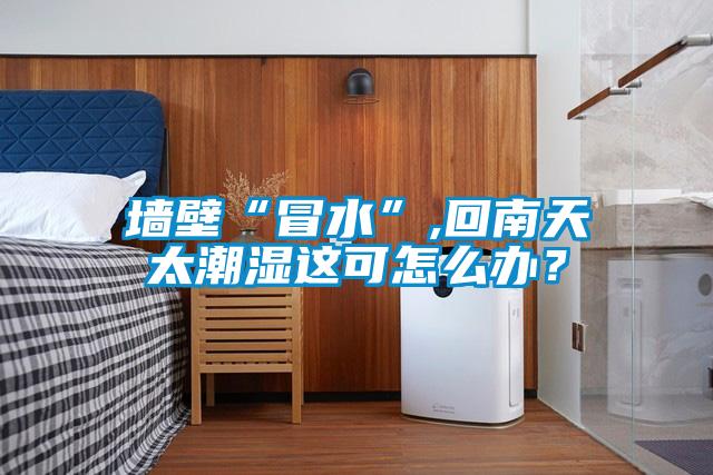 墙壁“冒水”,回南天太潮湿这可怎么办？