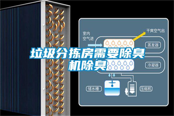 垃圾分拣房需要除臭机除臭