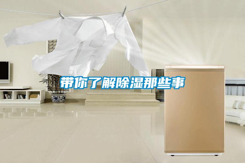 带你了解除湿那些事