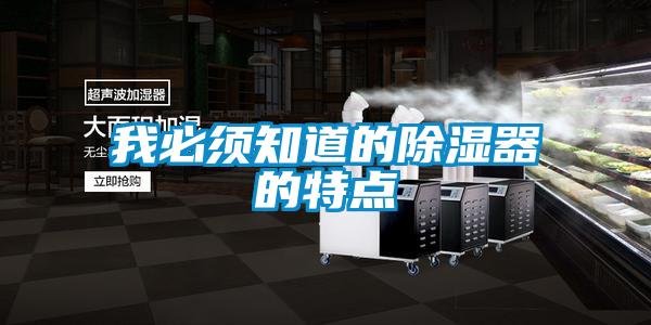 我必须知道的除湿器的特点