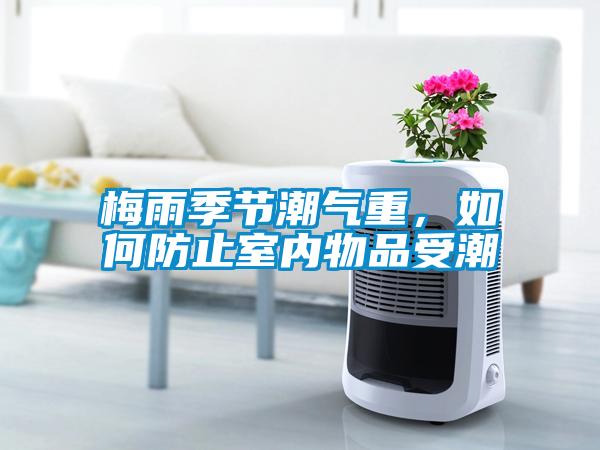梅雨季节潮气重，如何防止室内物品受潮