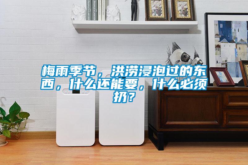 梅雨季节，洪涝浸泡过的东西，什么还能要，什么必须扔？