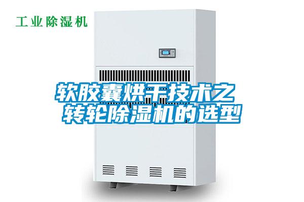 软胶囊烘干技术之 转轮除湿机的选型