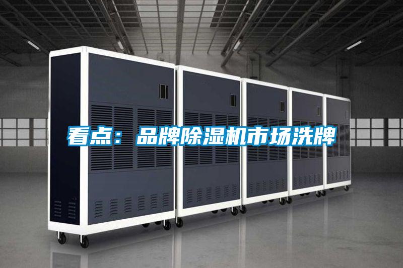 看点：品牌除湿机市场洗牌