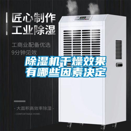 除湿机干燥效果有哪些因素决定