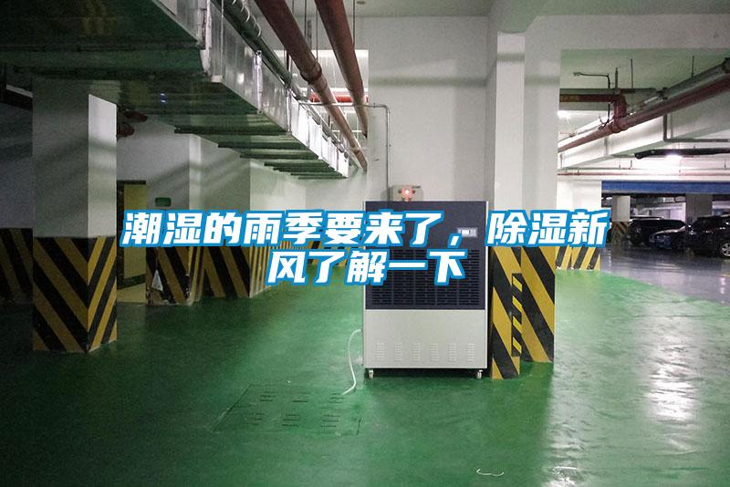 潮湿的雨季要来了,除湿新风了解一下