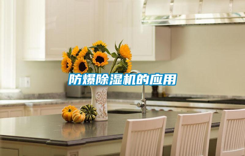 防爆除湿机的应用