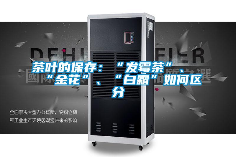 茶叶的保存：“发霉茶”、“金花”、“白霜”如何区分