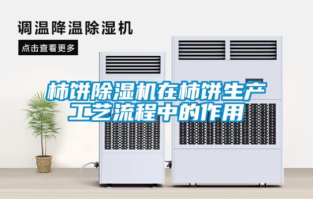柿饼除湿机在柿饼生产工艺流程中的作用