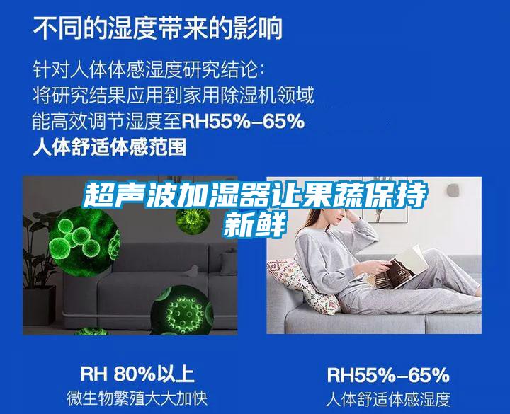 超声波加湿器让果蔬保持新鲜