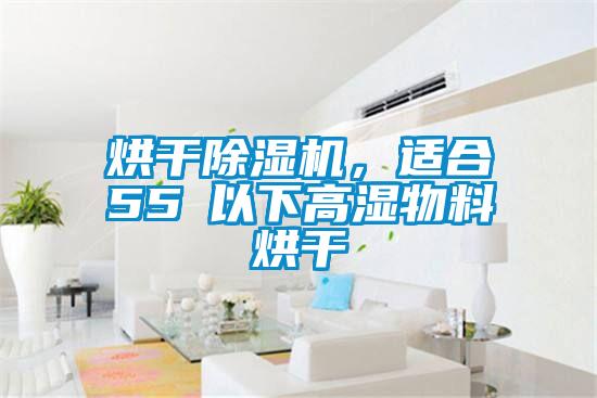 烘干除湿机，适合55℃以下高湿物料烘干