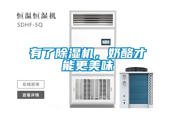 有了除湿机，奶酪才能更美味