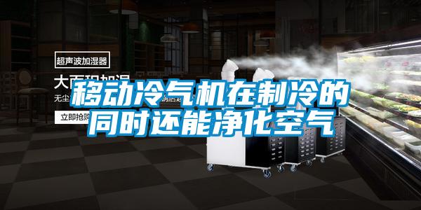 移动冷气机在制冷的同时还能净化空气