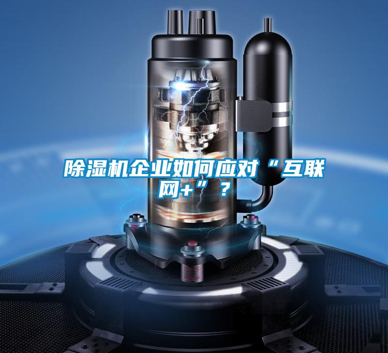 除湿机企业如何应对“互联网+”?