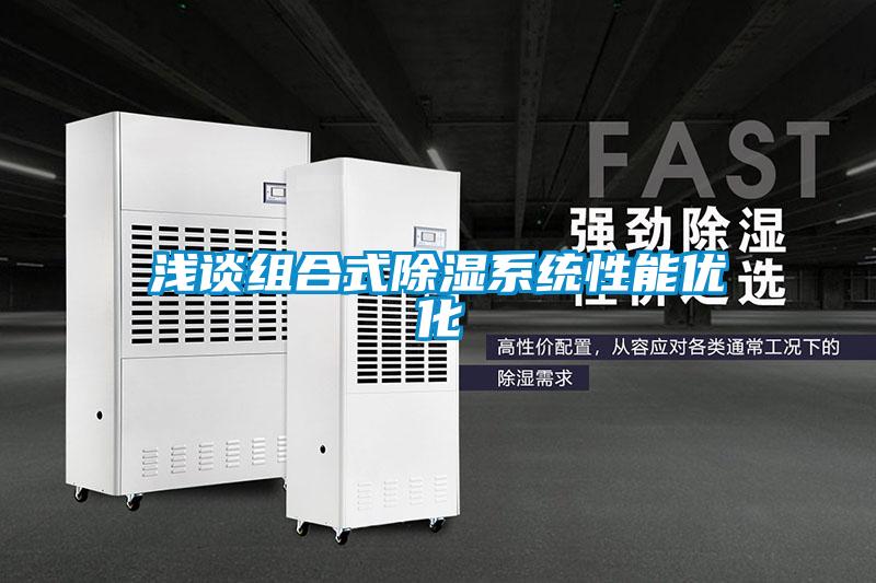 浅谈组合式除湿系统性能优化