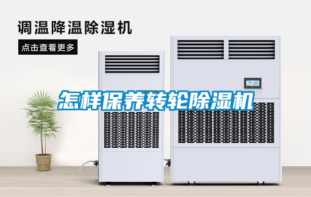 怎样保养转轮除湿机