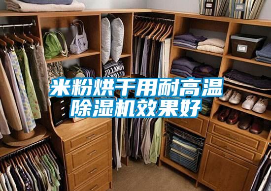 米粉烘干用耐高温除湿机效果好