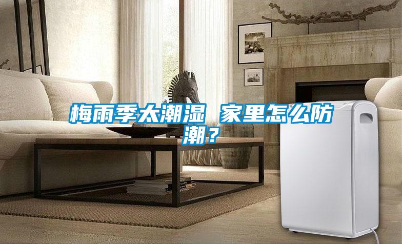梅雨季太潮湿 家里怎么防潮？
