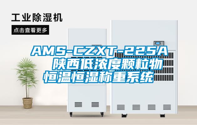 AMS-CZXT-225A  陕西低浓度颗粒物恒温恒湿称重系统