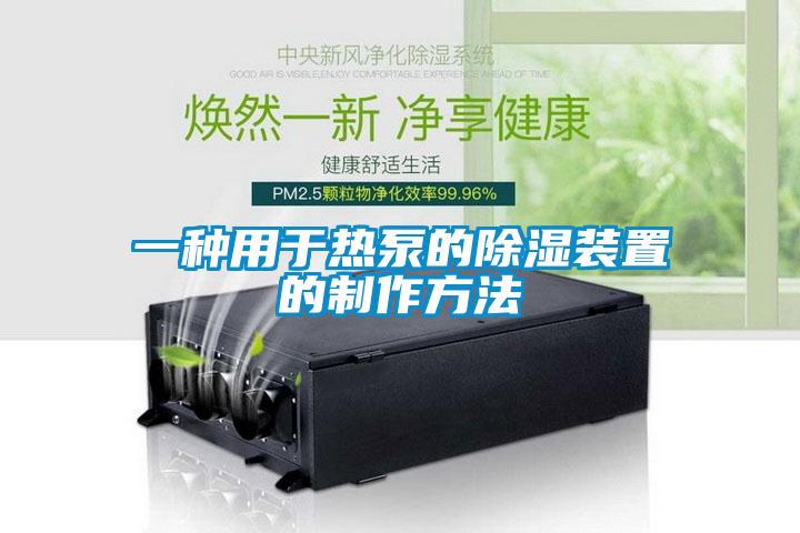 一种用于热泵的除湿装置的制作方法