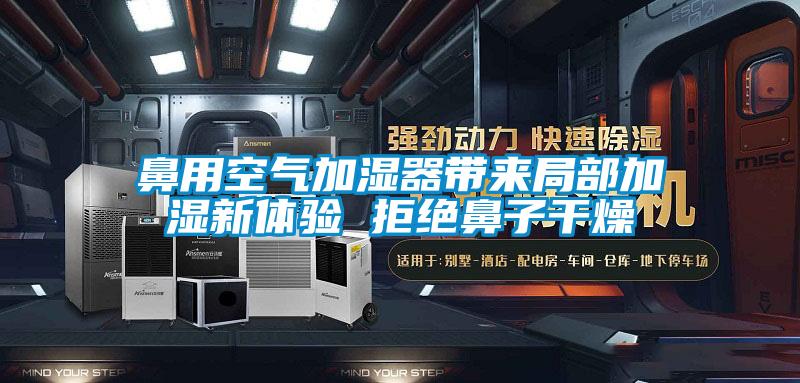 鼻用空气加湿器带来局部加湿新体验 拒绝鼻子干燥