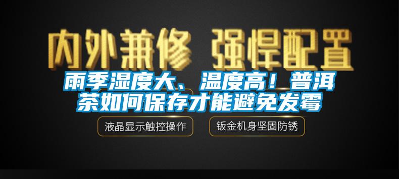 雨季湿度大、温度高！普洱茶如何保存才能避免发霉