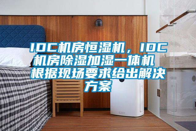 IDC机房恒湿机,IDC机房除湿加湿一体机 根据现场要求给出解决方案