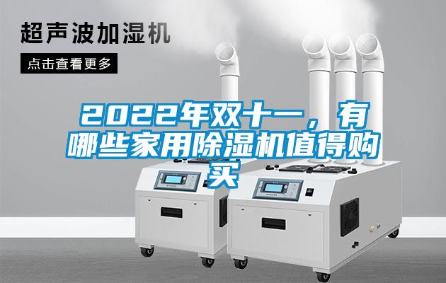 2022年双十一，有哪些家用除湿机值得购买