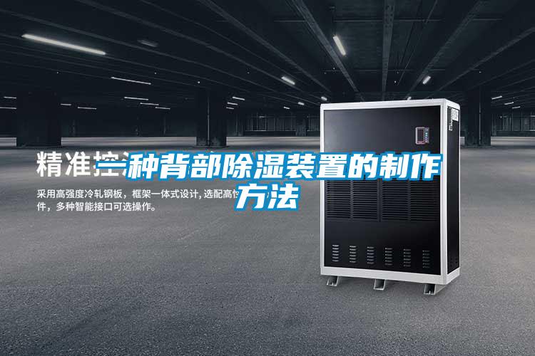 一种背部除湿装置的制作方法