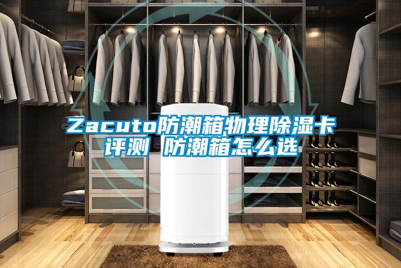 Zacuto防潮箱物理除湿卡评测 防潮箱怎么选