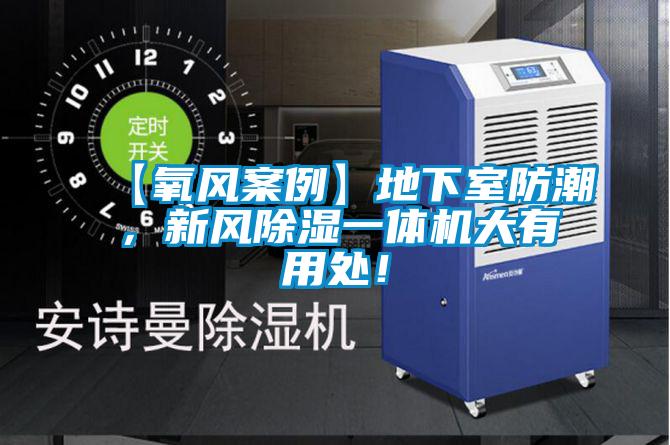 【氧风案例】地下室防潮,新风除湿一体机大有用处!