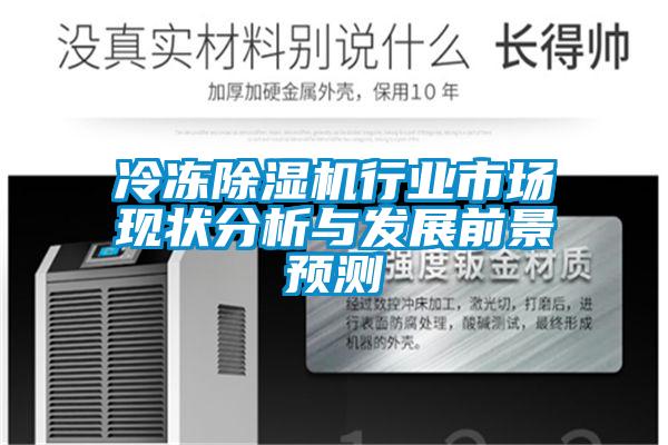 冷冻除湿机行业市场现状分析与发展前景预测