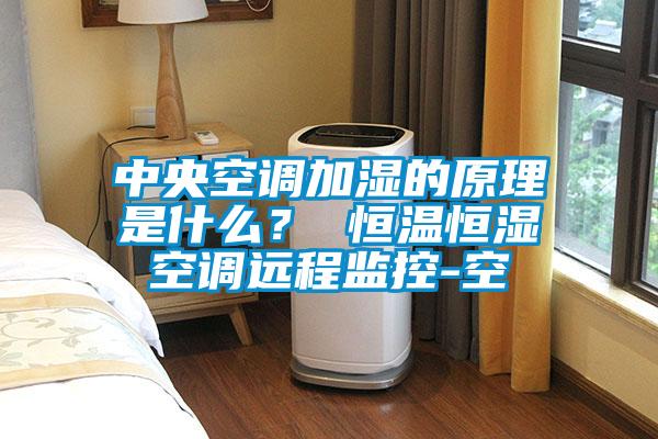 中央空调加湿的原理是什么? 恒温恒湿空调远程监控-空