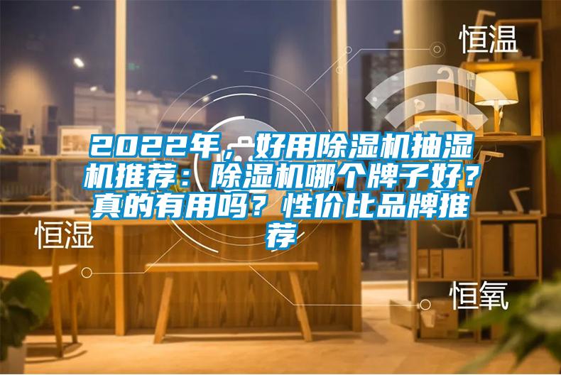 2022年，好用除湿机抽湿机推荐：除湿机哪个牌子好？真的有用吗？性价比品牌推荐