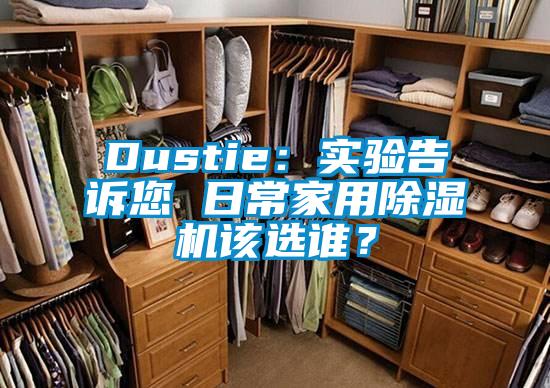 Dustie:实验告诉您 日常家用除湿机该选谁?