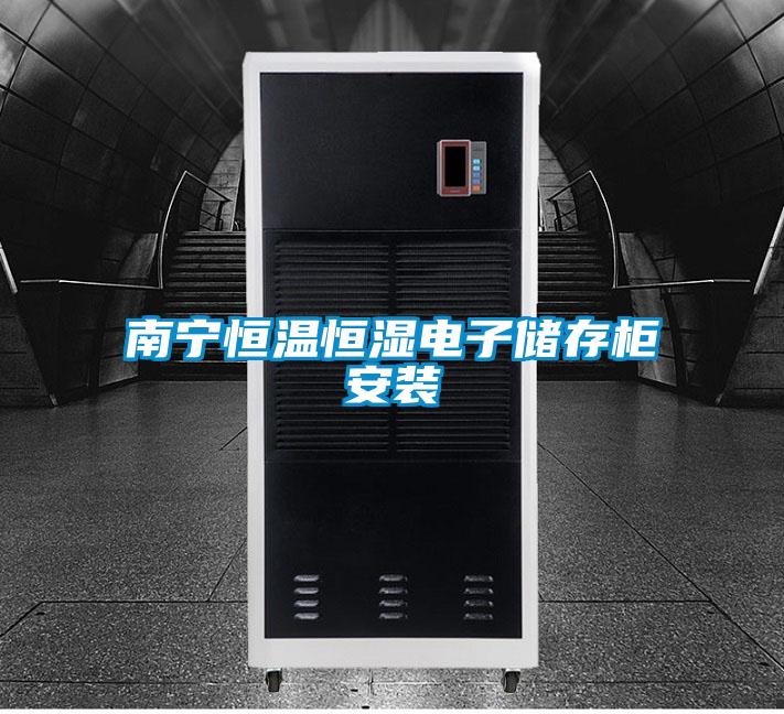 南宁恒温恒湿电子储存柜安装